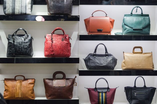 Luxury Handbags in boutique